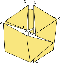 Seamless Cube Flasher 💥 8X8 Grid 💥 Cube Inside Cube🥇Origami 